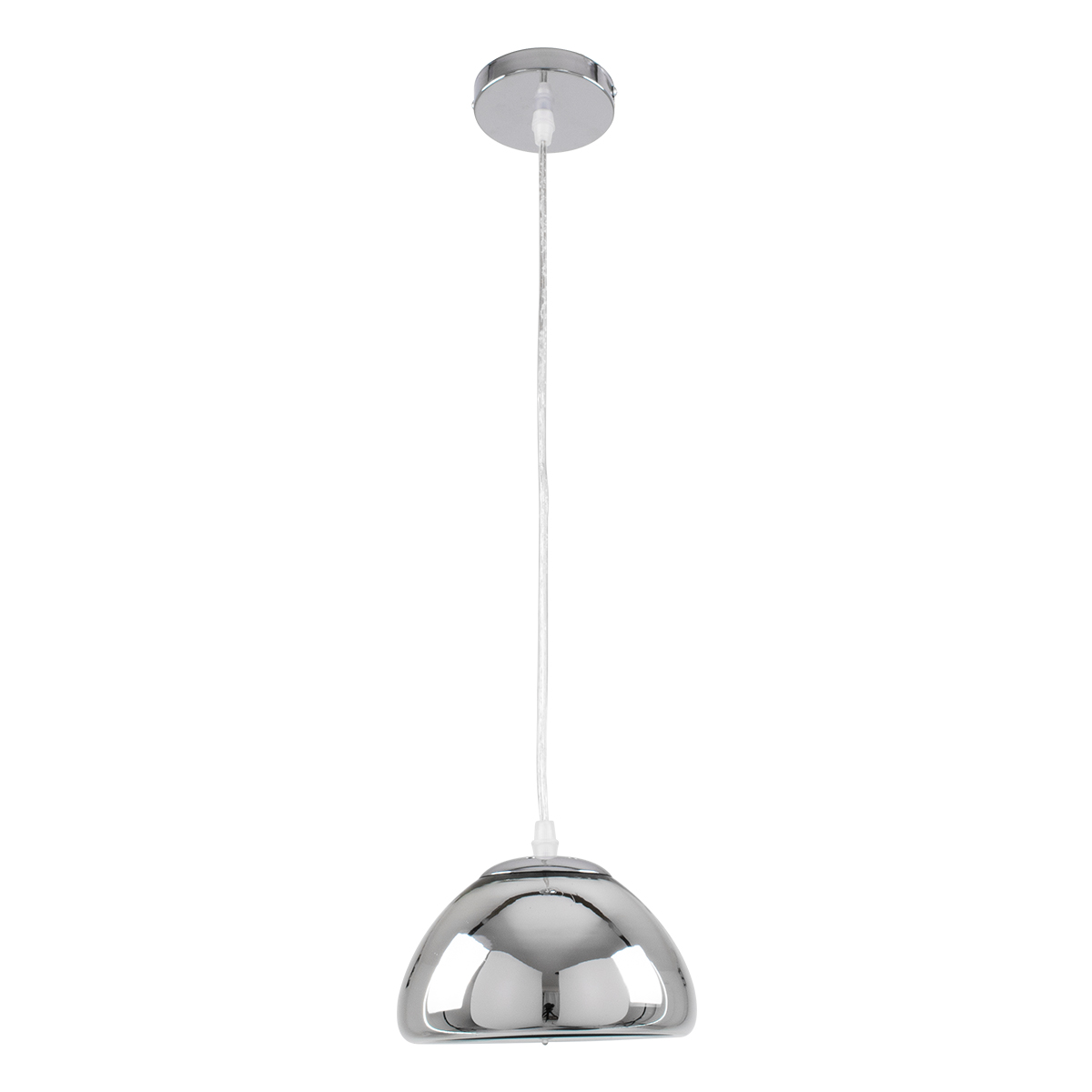 GloboStar®-CRISTIN-00756-Μοντέρνο-Κρεμαστό-Φωτιστικό-Οροφής-Μονόφωτο-1-x-G4-AC-230V-Ασημί-Νίκελ-Γυάλινο-Φ18-x-Υ13cm-2