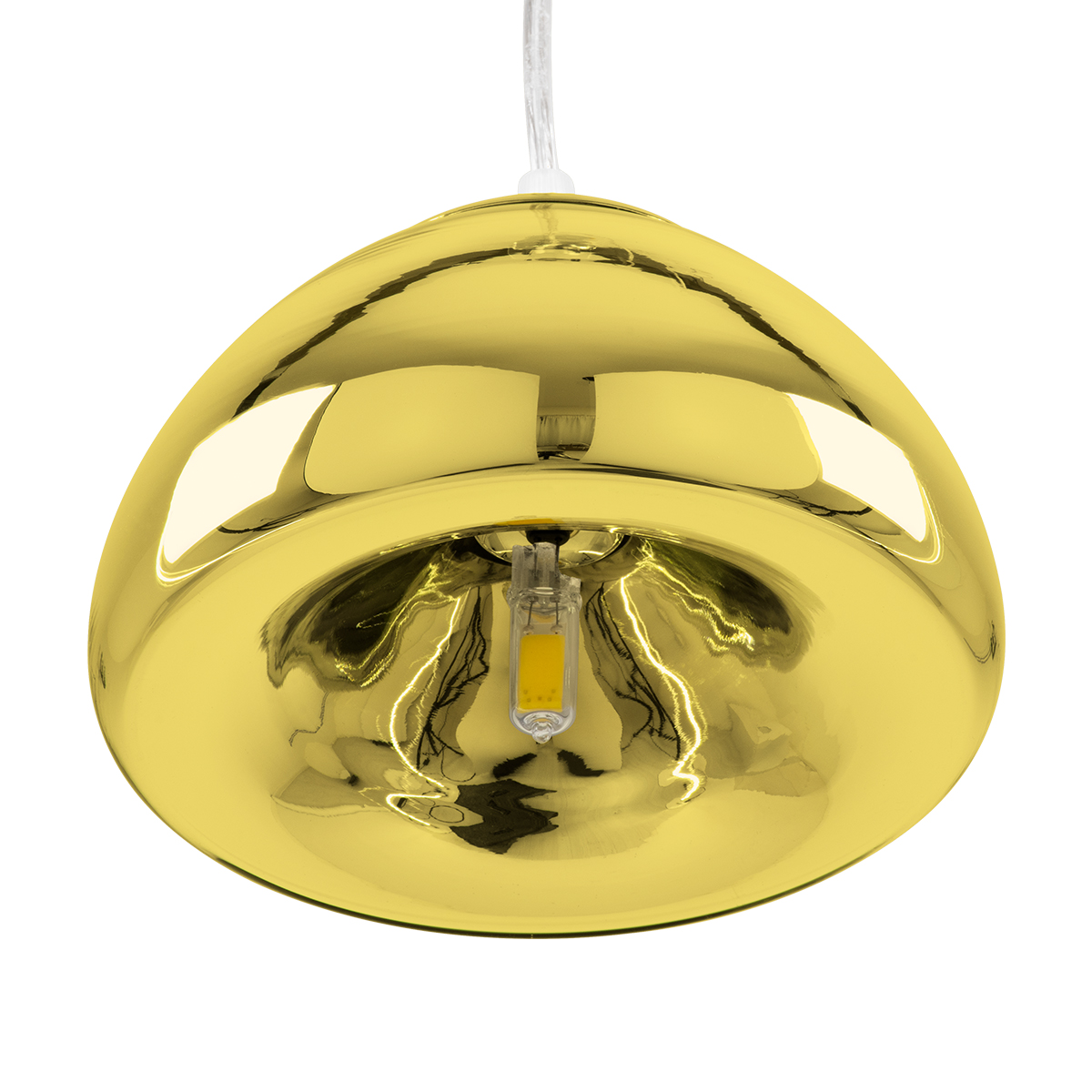 GloboStar®-CRISTIN-00757-Μοντέρνο-Κρεμαστό-Φωτιστικό-Οροφής-Μονόφωτο-1-x-G4-AC-230V-Χρυσό-Γυάλινο-Φ18-x-Υ13cm-4