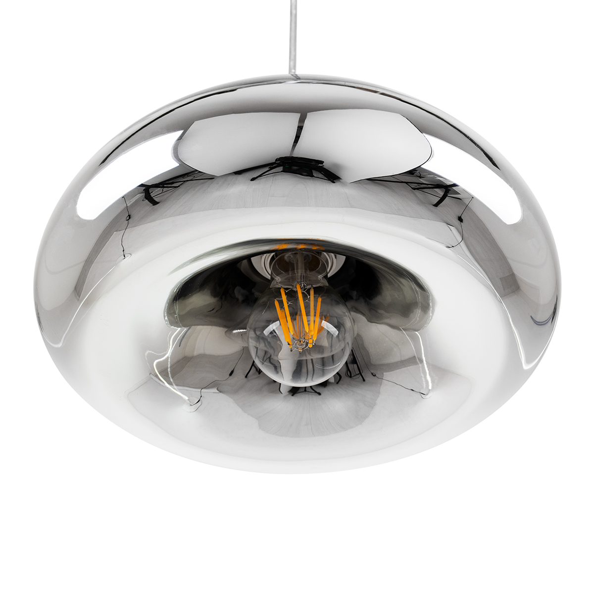 GloboStar®-CRISTIN-00759-Μοντέρνο-Κρεμαστό-Φωτιστικό-Οροφής-Μονόφωτο-1-x-E27-Ασημί-Νίκελ-Γυάλινο-Φ30-x-Υ19cm-4