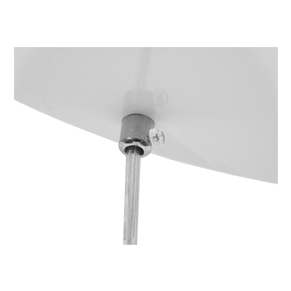 GloboStar®-DORI-01144-Μοντέρνο-Κρεμαστό-Φωτιστικό-Οροφής-Πολύφωτο-4-x-E27-Λευκό-Γυάλινο-Φ75-x-Y52cm-3