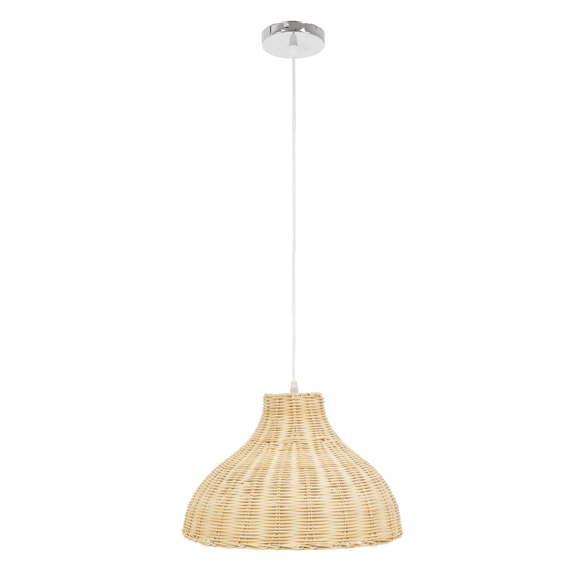 GloboStar®-MAYOTTE-00724-Vintage-Κρεμαστό-Φωτιστικό-Οροφής-Μονόφωτο-1-x-E27-Μπεζ-Ξύλινο-Bamboo-Φ40-x-Y28cm-3