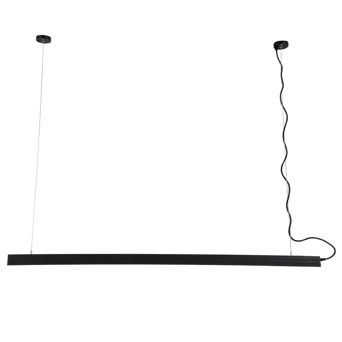 GloboStar®-OFFICE-61023-P-Γραμμικό-Κρεμαστό-Φωτιστικό-Linear-LED-18W-2230lm-120°-AC-220-240V-Μ120-x-Π2-x-Υ4cm-Ψυχρό-Λευκό-6000K-Μαύρο-3-Years-Warranty-3