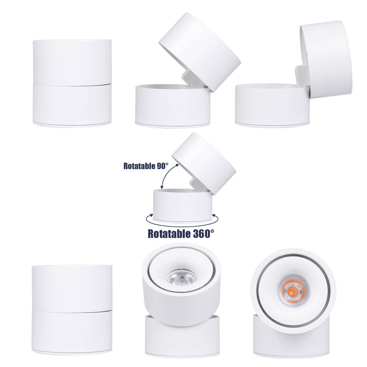 GloboStar®-OMEGA-S-60299-Επιφανειακό-LED-Spot-Downlight-Φ10cm-12W-1500lm-36°-AC-220-240V-IP20-Φ10-x-Υ10.5cm-Στρόγγυλο-Λευκό-Θερμό-Λευκό-2700K-Bridgelux-COB-5-Years-Warranty-3