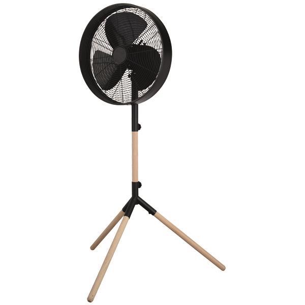 ΑΝΕΜΙΣΤΗΡΑΣ ΜΕ ΤΡΙΠΟΔΑ ΜΑΥΡΟΣ ΜΕ ΞΥΛΟ 3 ΦΤΕΡΩΤΕΣ Φ40 50W