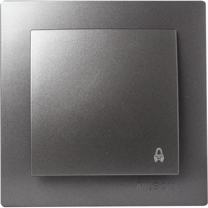 Ανθρακί μπουτόν κουδουνιού 12V-220V