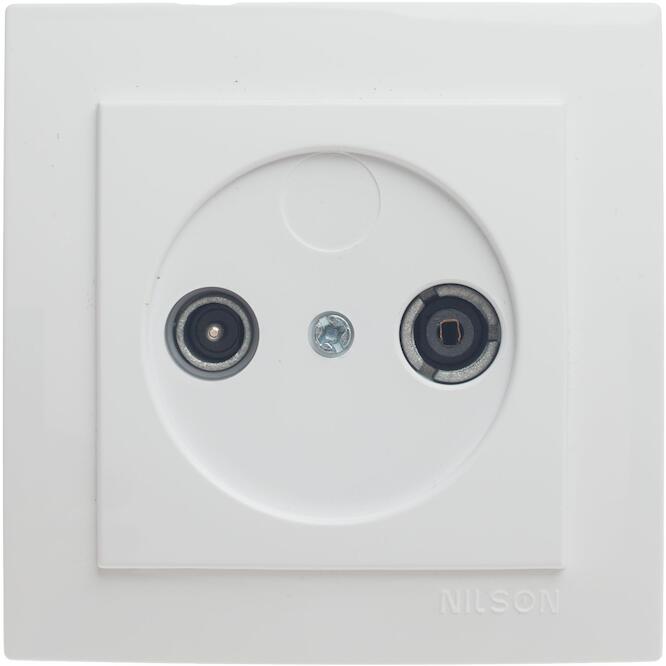 Λευκή πρίζα TV - Radio τερματική