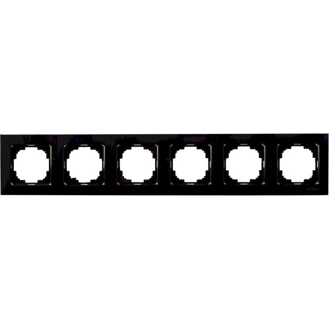 Μαύρο πλαίσιο εξαπλό