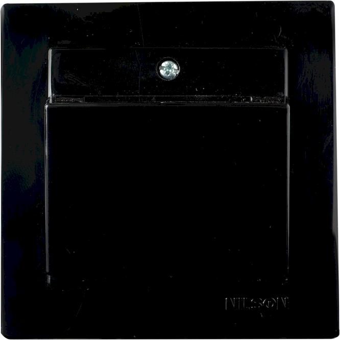 Μαύρος καρτοδιακόπτης με ενδεικτική λυχνία