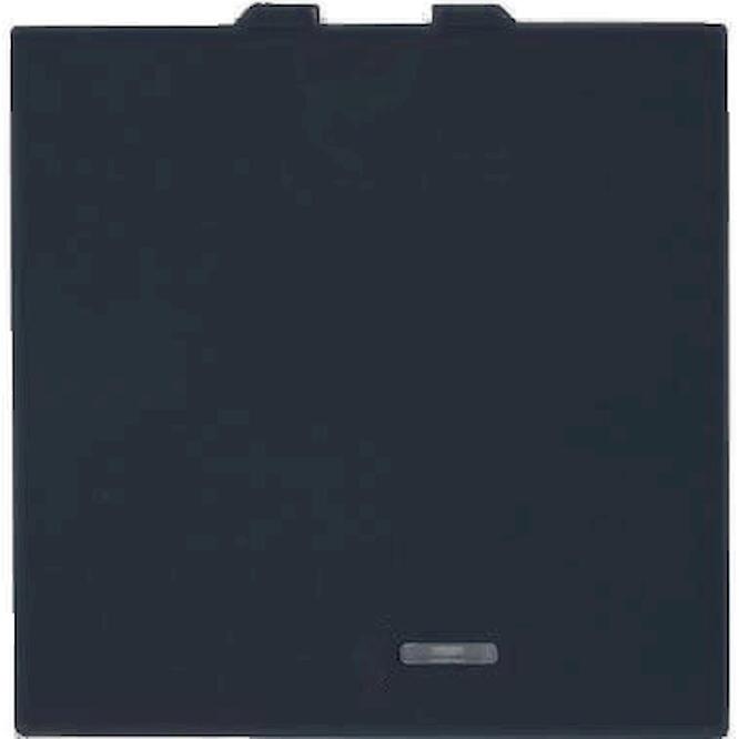 Μεσαίος Α-Ρ με ενδεικτική 2 θέσεων Μαύρος 10ΑΧ 250V