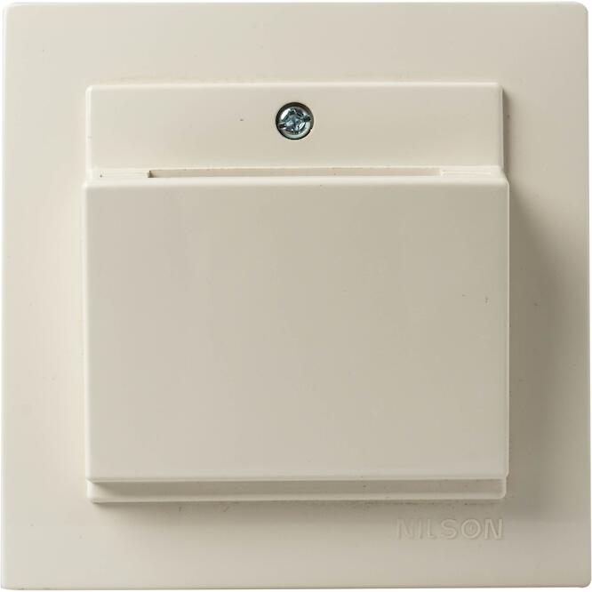 Μπέζ καρτοδιακόπτης με ενδεικτική λυχνία