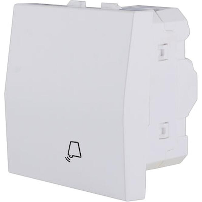 Μπουτόν κουδουνιού 2 θέσεων Λευκό 10ΑΧ250V