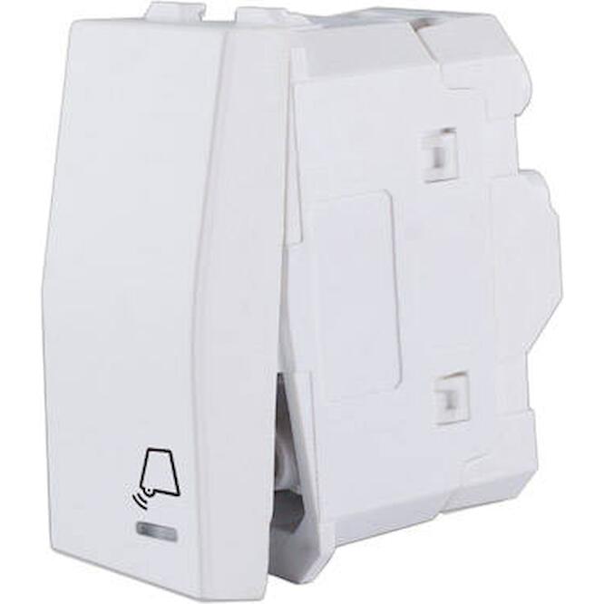 Μπουτόν κουδουνιού με εκτυπωμένο σήμα και ενδεικτική λυχνία 1 θέσης  10ΑΧ250V