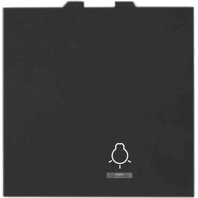 Μπουτόν με ενδεικτική λυχνία 2 θέσεων Μαύρο 10ΑΧ 250V