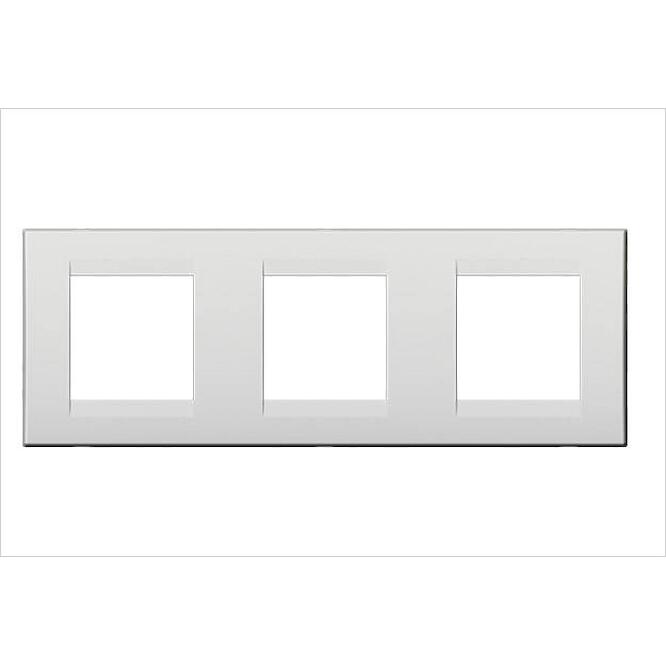 Οριζόντιο 3πλό πλαίσιο Λευκό