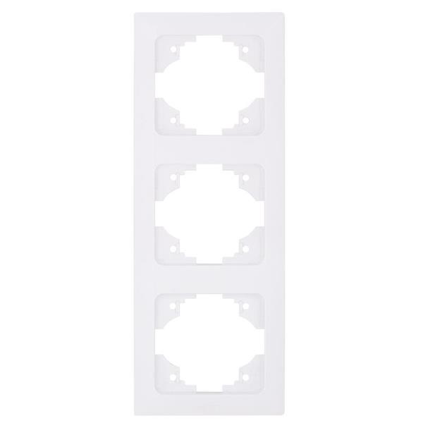 ΠΛΑΙΣΙΟ 3 ΘΕΣΕΩΝ ΛΕΥΚΟ ΚΑΘΕΤΟ