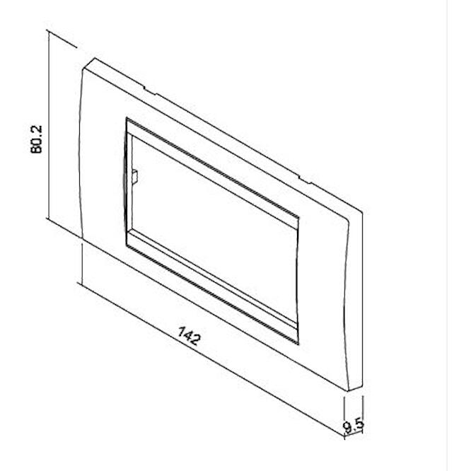 Πλαίσιο 4 θέσεων craft
