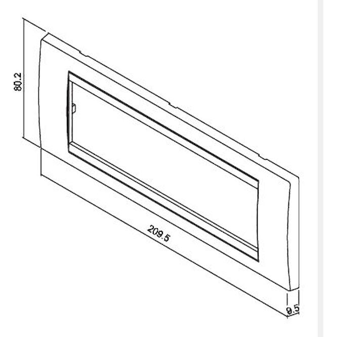 Πλαίσιο 7 θέσεων wenge