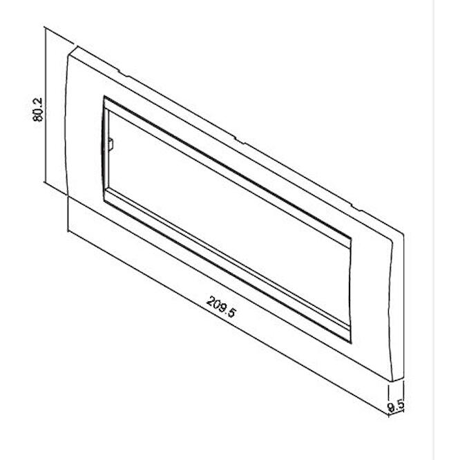 Πλαίσιο 7 θέσεων τριανταφυλλιά