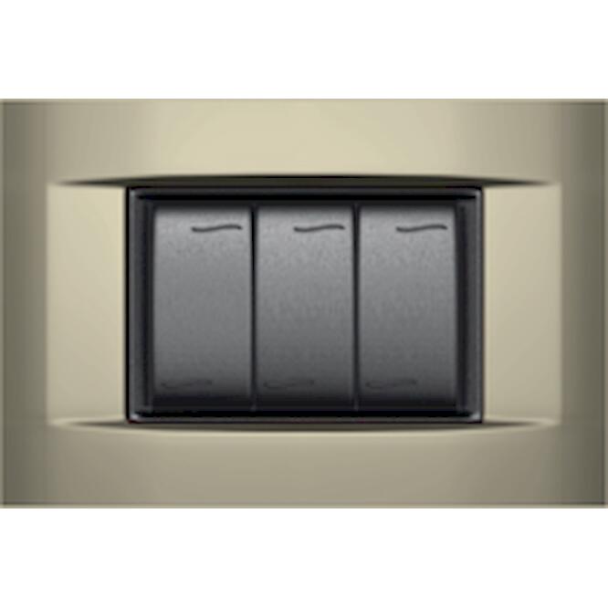 Πλαίσιο aqua plastic 3m τιτάνιο