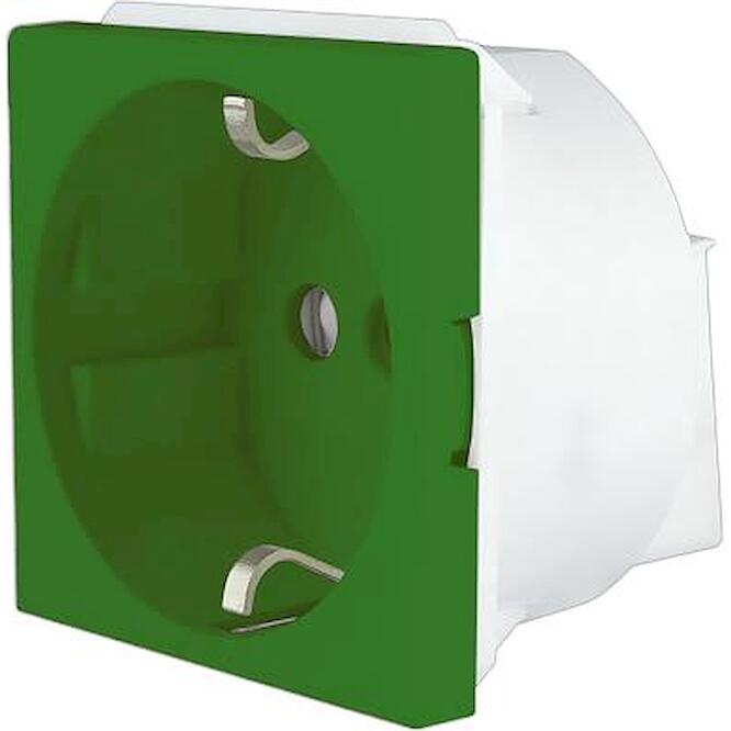 Πρίζα σούκο UPS 2Ρ+Ε 16Α 250V πράσινη